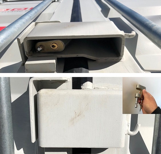 High-Security Container Lock