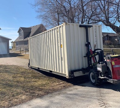 Mule Robot Storage Container Delivery