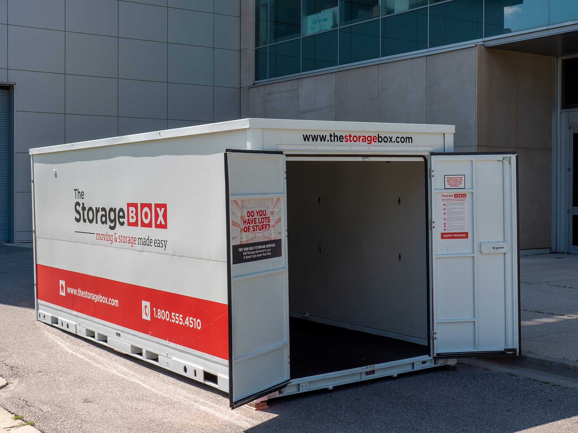 Commercial Movers | Moving Container Rentals | The Storage Box